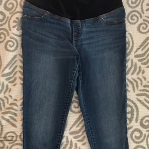 Maternity Cropped Skinny Jean